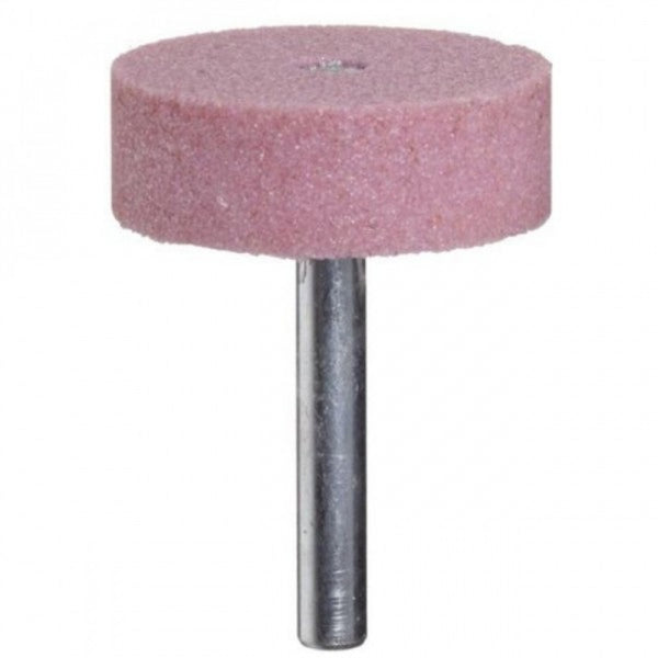 W236 Mounted Point PA30Q Pink Aluminium Oxide 3mm Shank For Steel & Iron