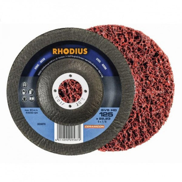 Rhodius Ceramicon 125mm Clean And Strip Disc - 2 Pack
