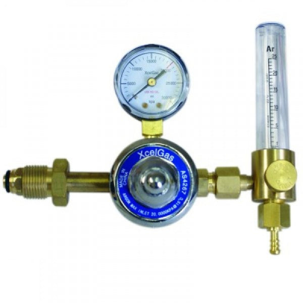 Xcelgas Argon Flowmeter Regulator 25 L/Min