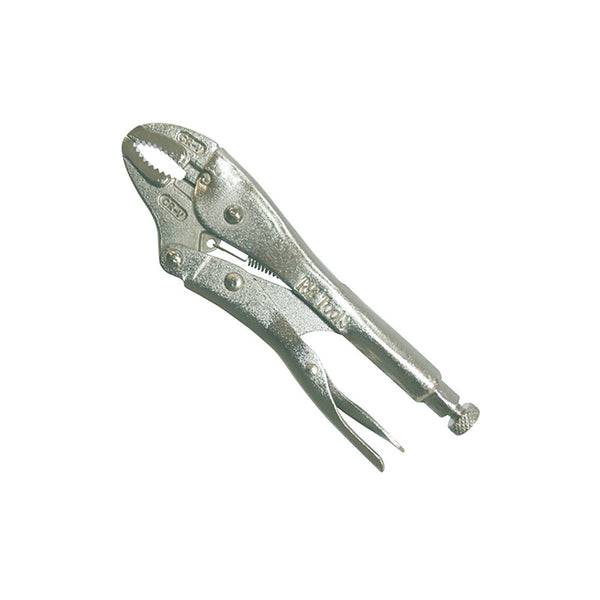 T&E Tools 7" Curved Jaw Locking Grip Pliers