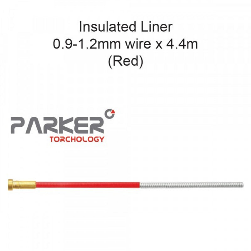Insulated Liner 0.9-1.2mm Wire x 4.4m (Red)
