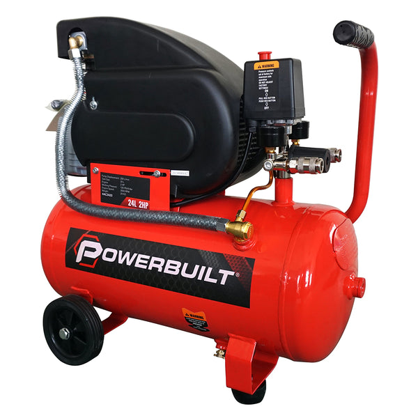 Powerbuilt Air Compressor 24L 2Hp