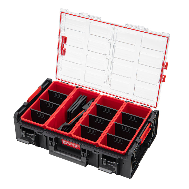 Qbrick System ONE Organiser 2XL 2.0 + 2pc Connect Adapters