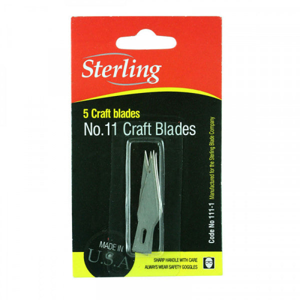 Sterling No. 11 Craft Blade Pk 5