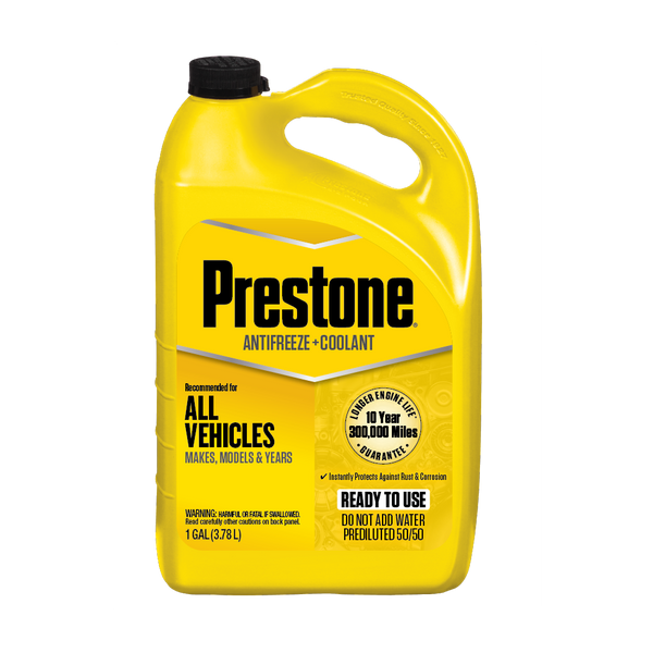 Prestone 50/50 Premix Long Life Antifreeze Coolant All Makes All Models 3.78L