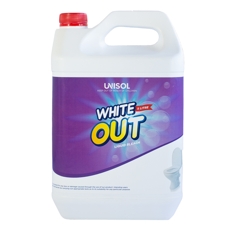 Whiteout Liquid Bleach- 5 Litre