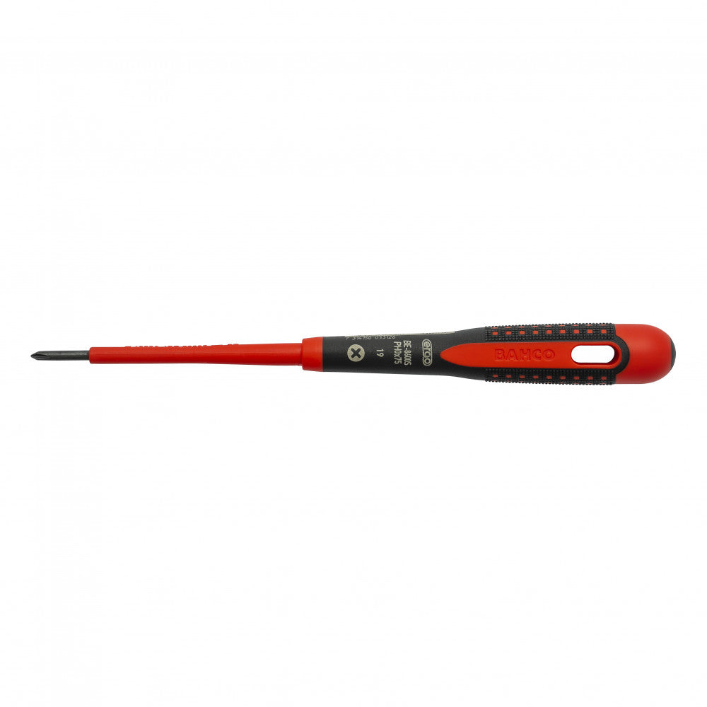 Bahco ERGO™ VDE Insulated Phillips Screwdriver With 3-Component Handle PH2