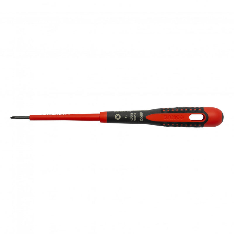 Bahco ERGO™ VDE Insulated Phillips Screwdriver With 3-Component Handle PH2