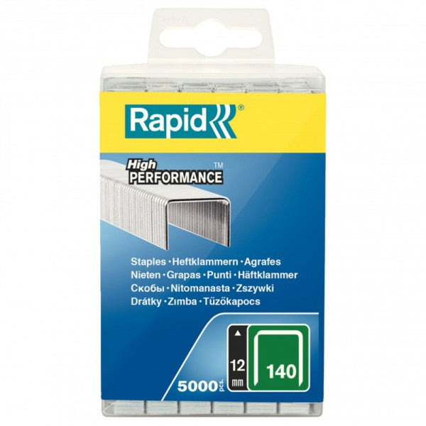 Rapid Staples 140/12 5000pcs Plastic Box