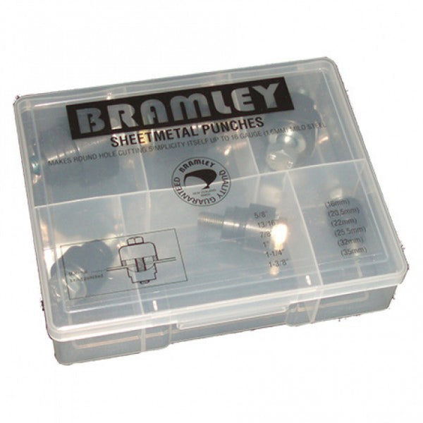 Bramley Chassis Punch Set 5/8 To 1 3/8