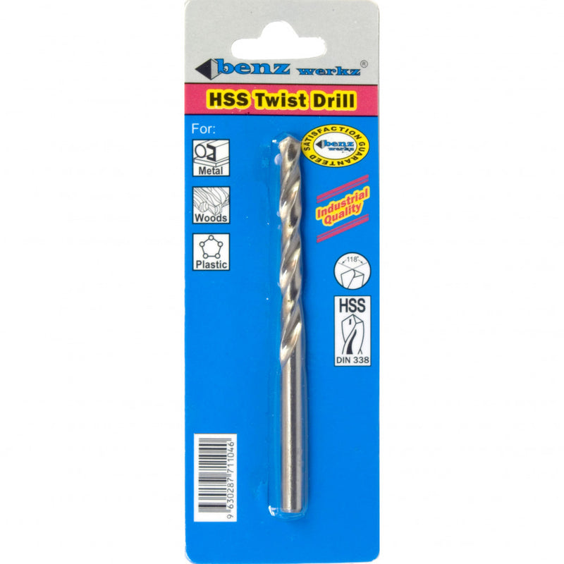 Benz HS Twist Drill Bit 7.5mm