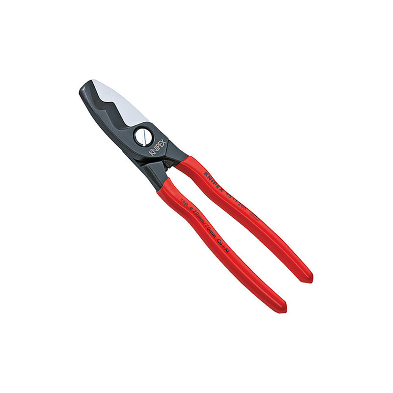 Knipex® Cable Shears With Twin Cutting Edge