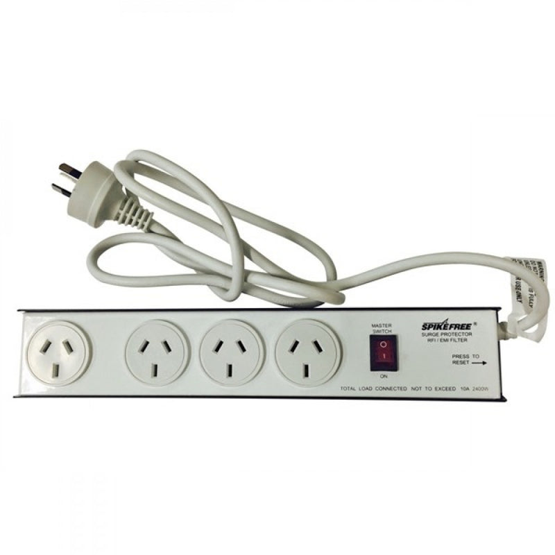 4 Way Outlet Metal Cased Multi Box