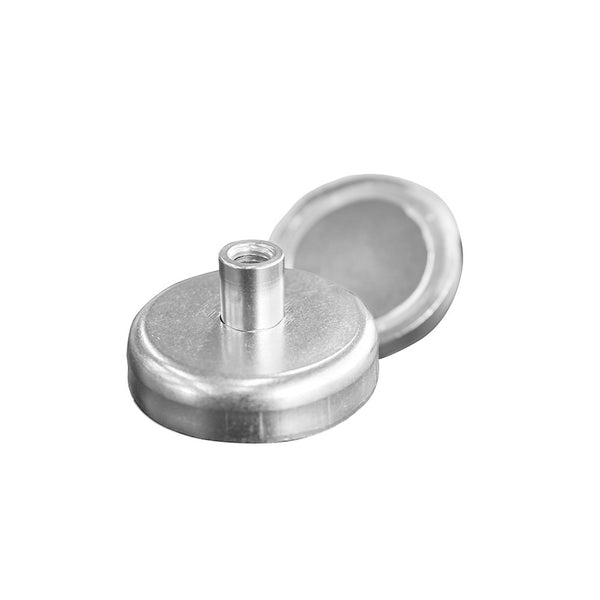 Neodymium Pot Magnet Ø48mm x 24mm - M8 Internal Thread