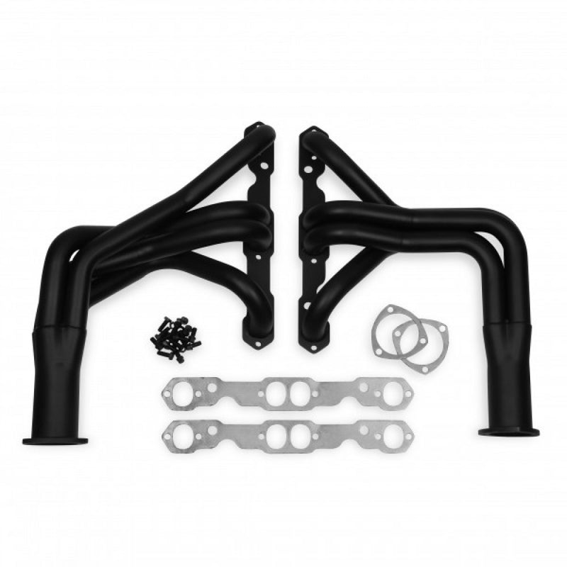 Headers Corvette Small Block 55-82 -Competition- Long Tube-Painted Black
