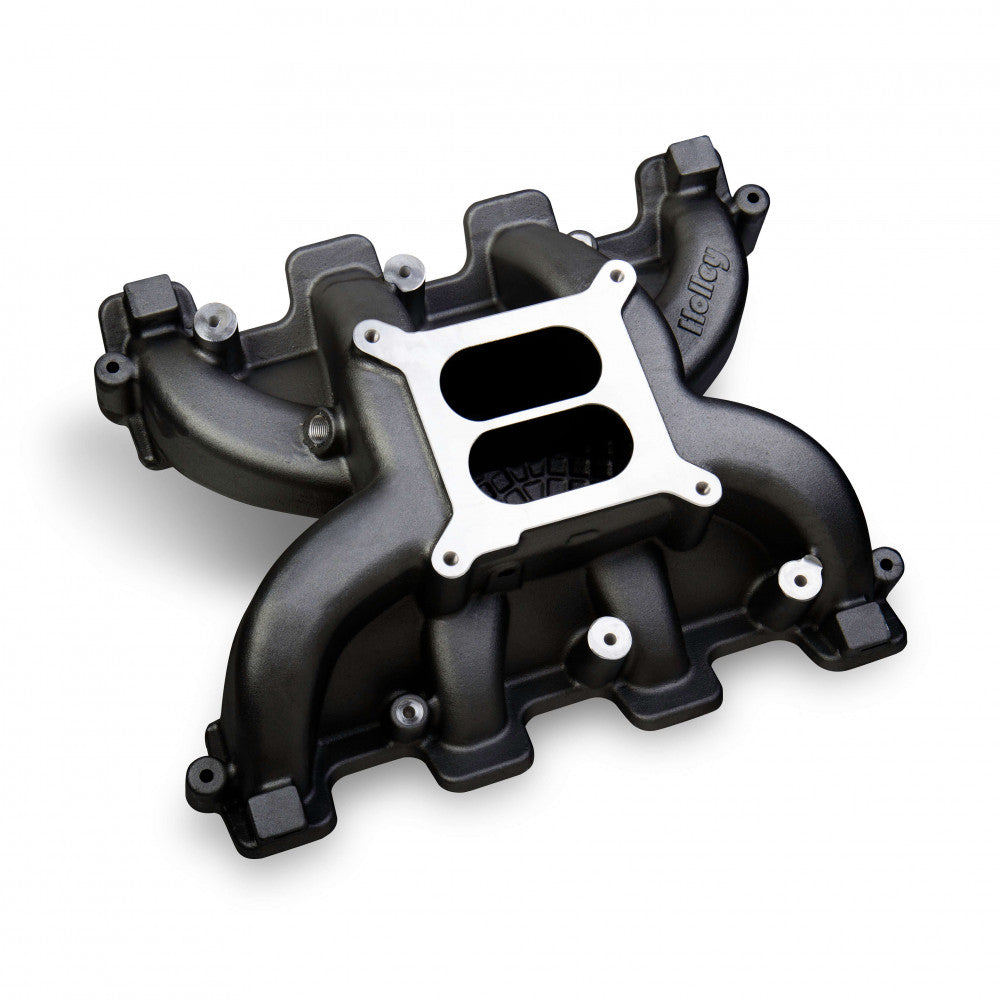 Weiand Intake Manifold (Chev LS1/6) Square Port - Dual Plane (Black)#300-130BK