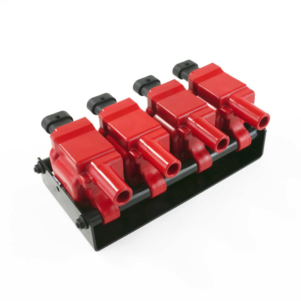 TSP Ignition Coil Pack LS Series GM 05-18 - (8) With Brackets - Kit -Black