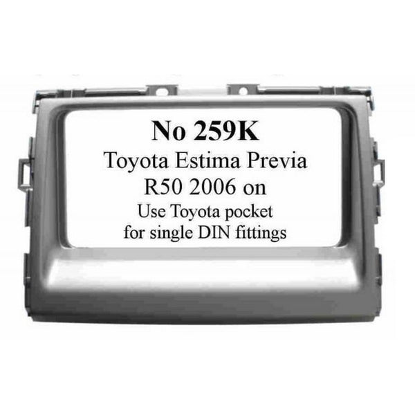 Toyota Estima / Previa R50 2006 On Facia Kit