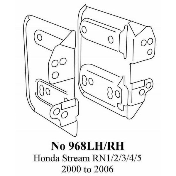 Honda Stream Rn5 Side Brackets