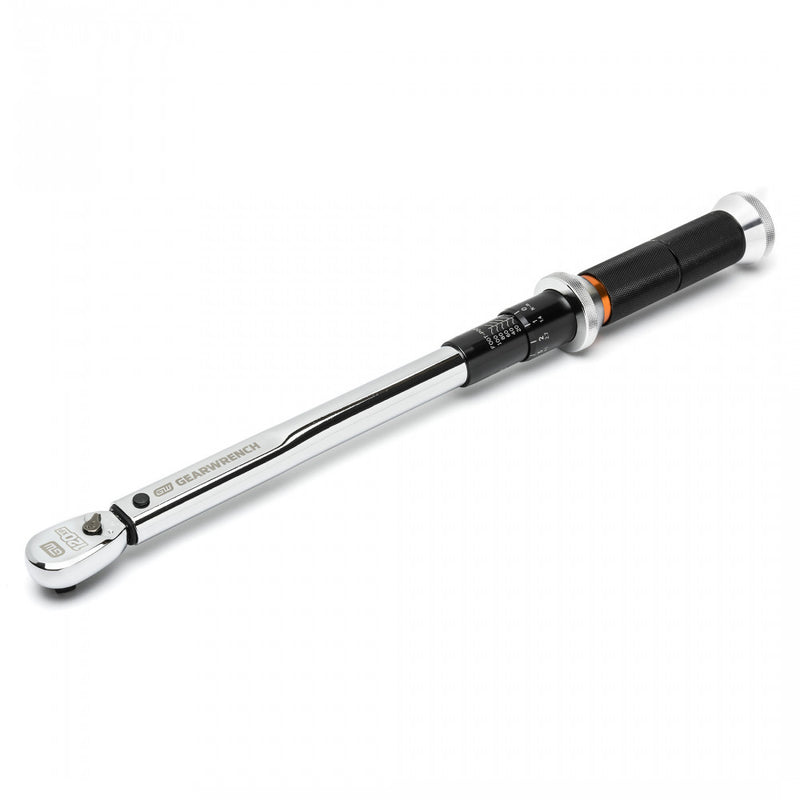 Gearwrench 1/4" Drive 120XP™ Micrometer Torque Wrench 30-200 in/lbs.