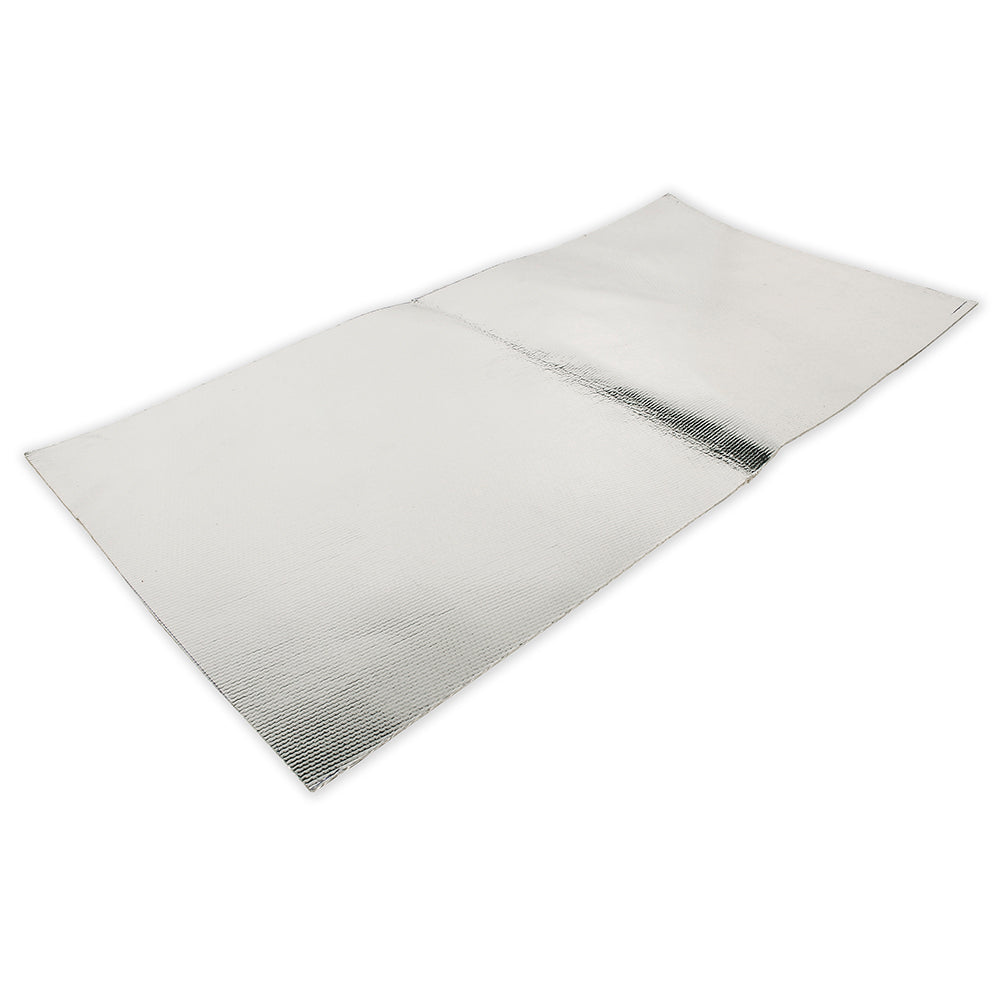 12" x 24" Aluminized Adhesive Backed Heat Barrier