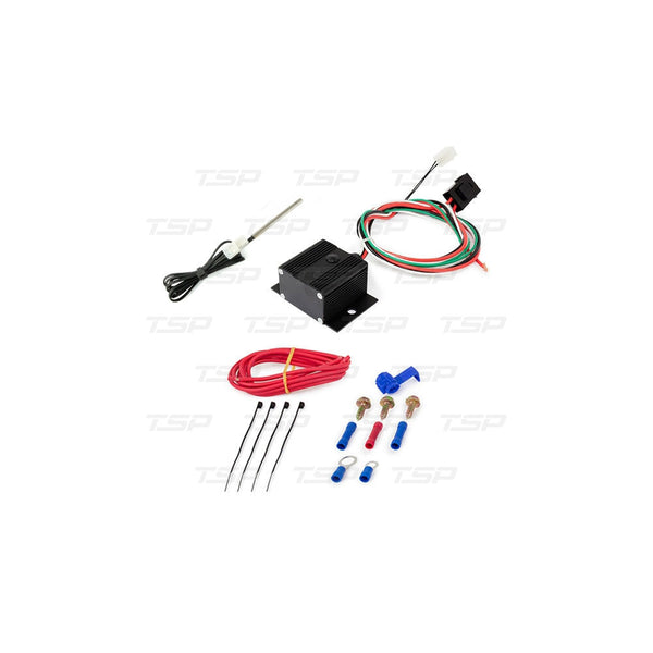 TSP 150° - 240° ADJUSTABLE ELECTRIC FAN CONTROLLER KIT WITH PROBE THERMOSTAT