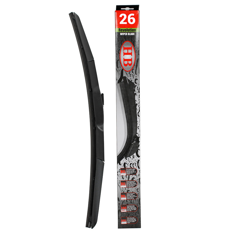 26" (660mm) Revolution Curved Wiper Blade Complete