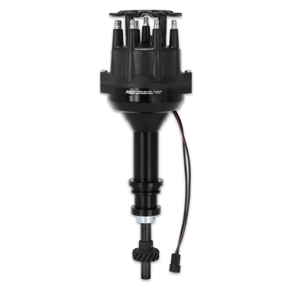 MSD Ignition Pro-Billet Small Cap Distributor Ford 351C-460 Black#MSD85773