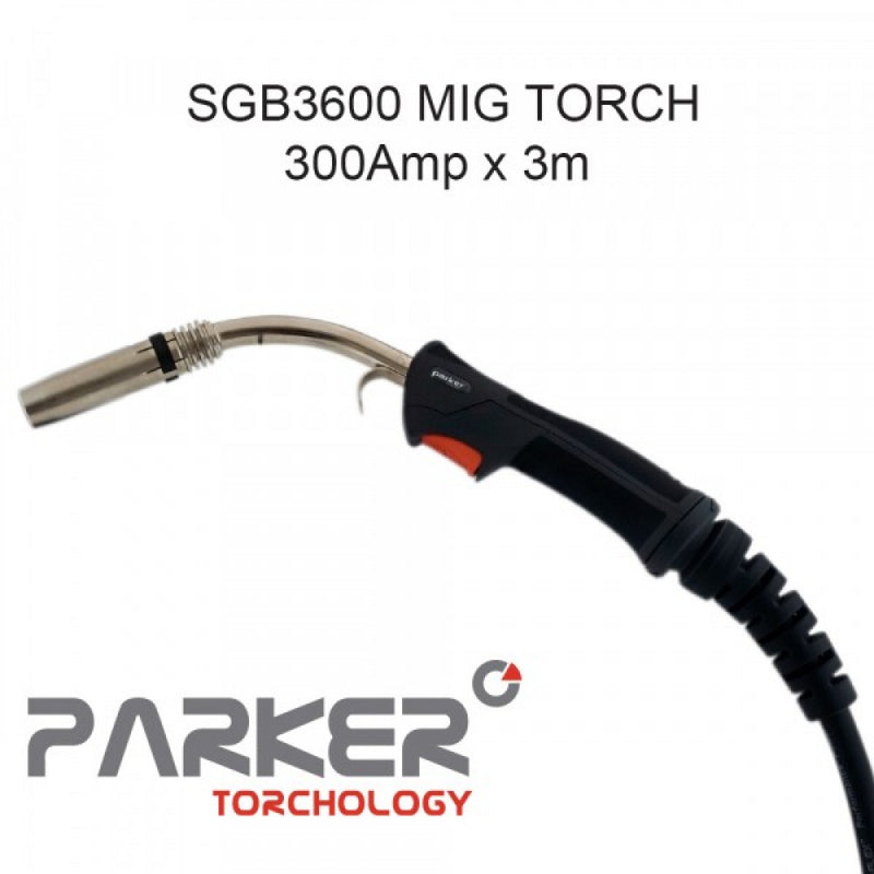 Parker SG36 Mig Torch - Euro Connection-3m