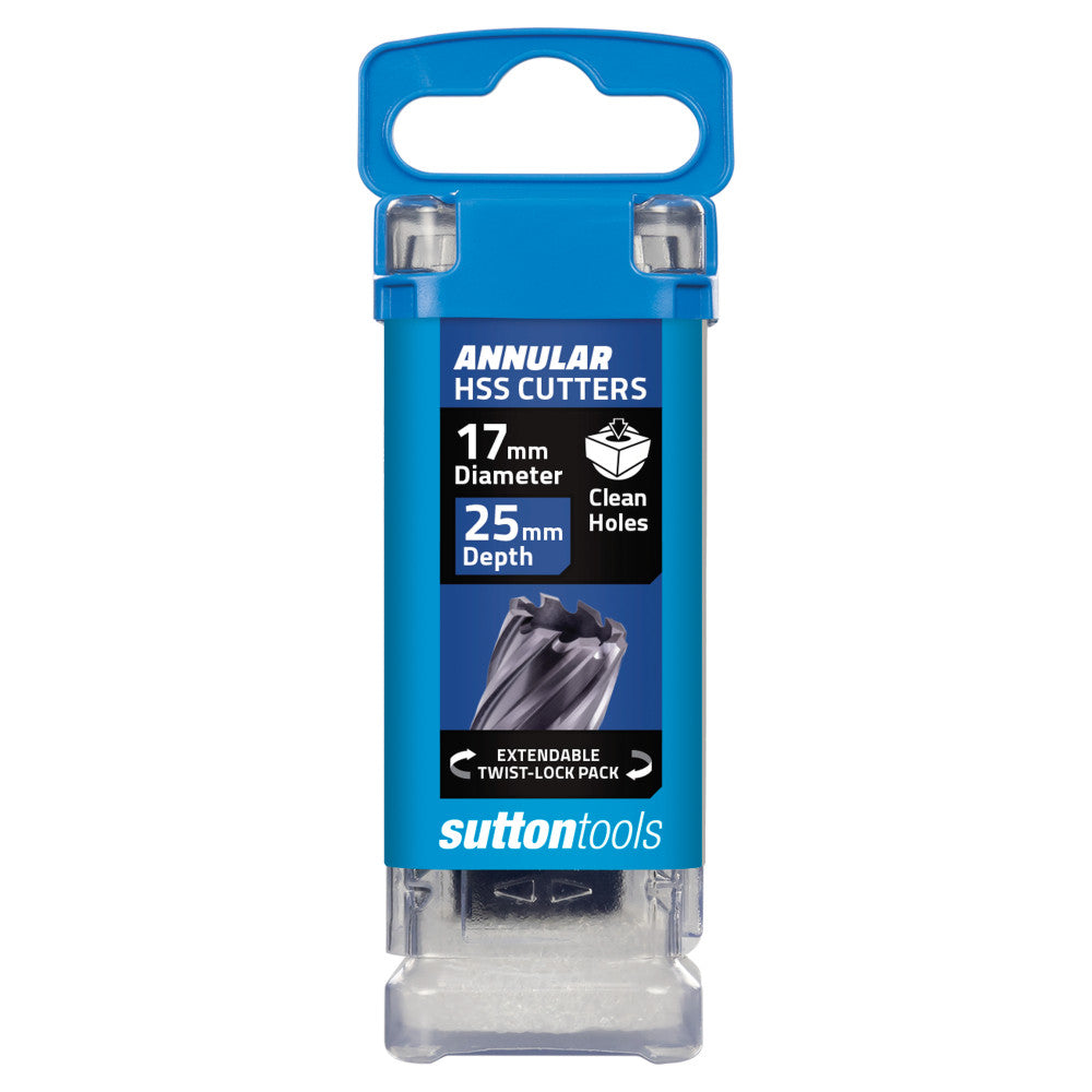 Sutton Tools Annular Cutter M2Al HSS TiAlN 17 x 25mm