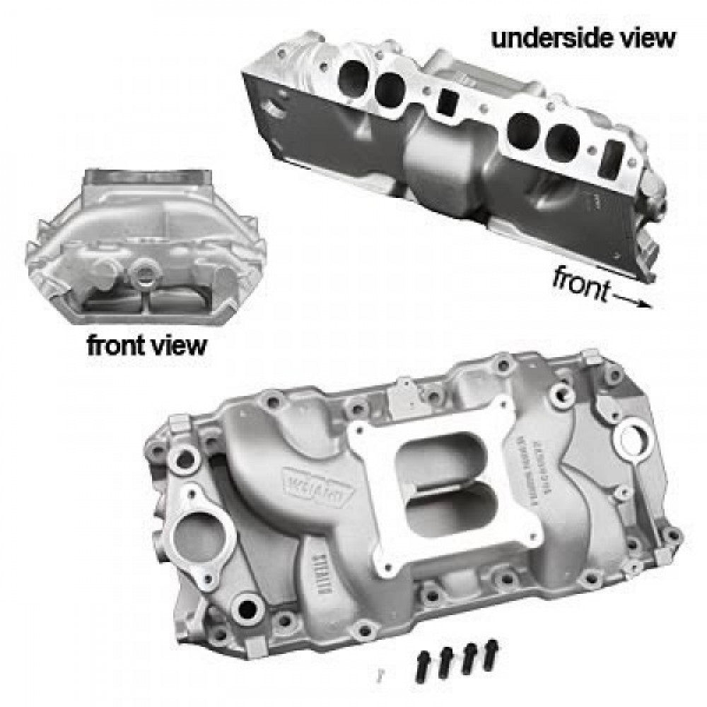 Weiand Intake Manifold (Chev BB) Stealth - Oval Port Each #8019