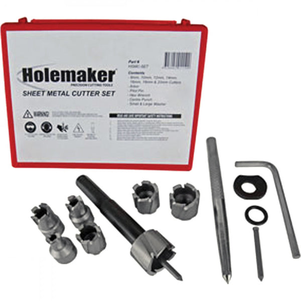 Holemaker Sheet Metal Cutter Set 13 Piece 8 - 20mm