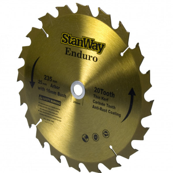 Stanway 250 x 40T 16 25mm Enduro Sawblade