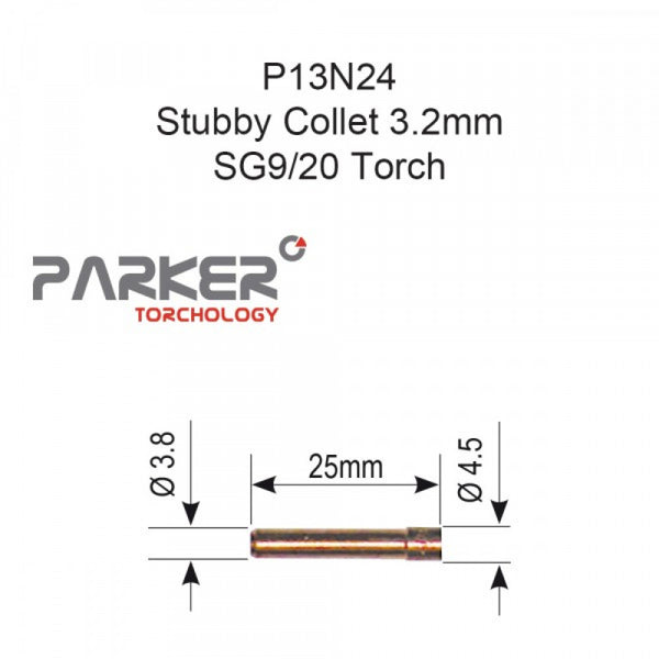 Standard Collet 3.2mm SG9/20 Pack Of 5