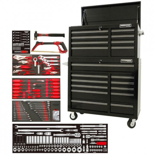 Powerbuilt 254pc Assorted Tools & Storage Tool Kit