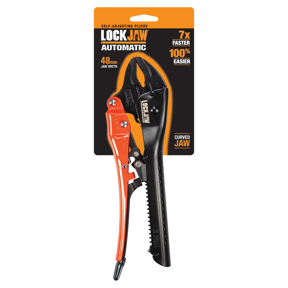 Self Adjusting Pliers Curved Jaw 250mm