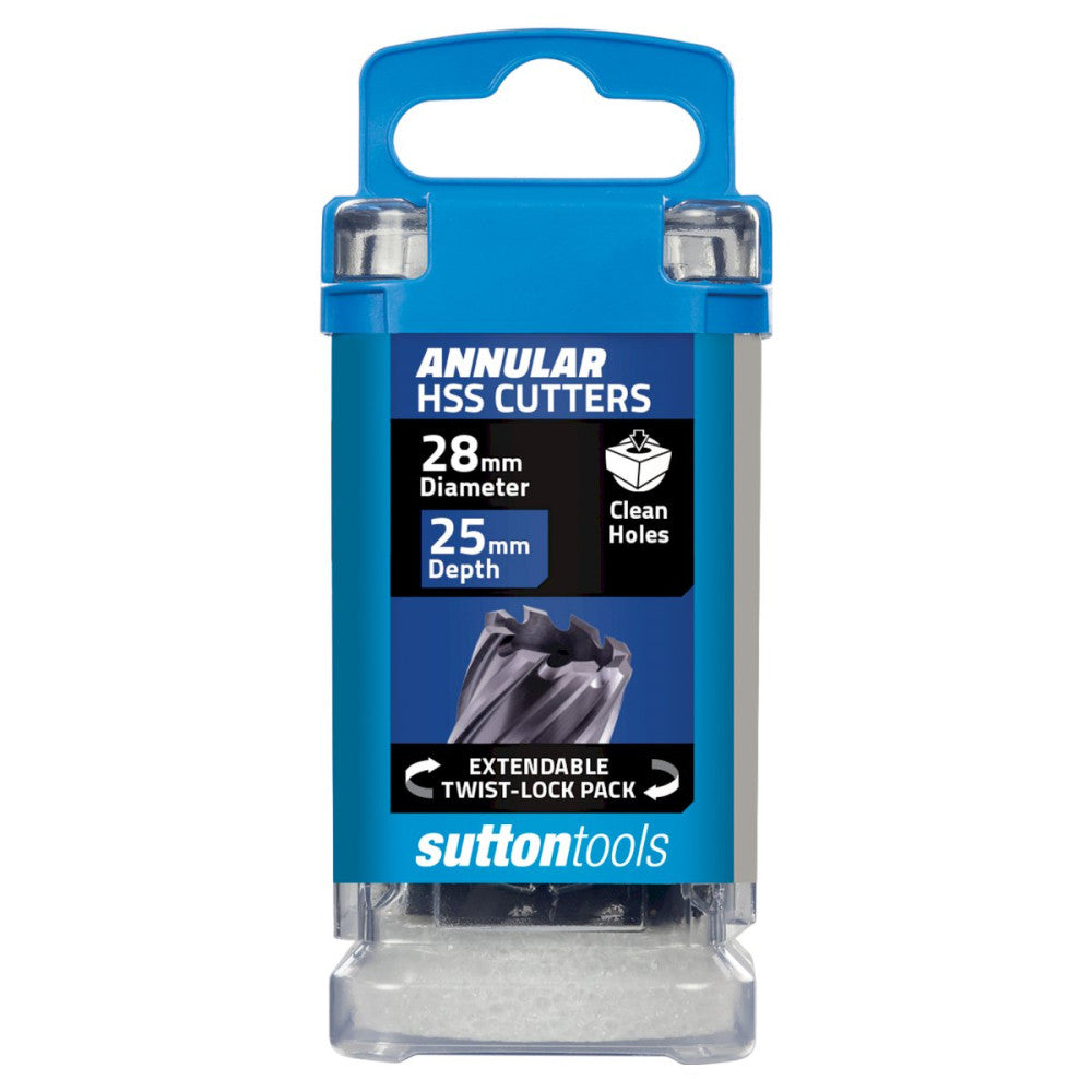 Sutton Tools Annular Cutter M2Al HSS TiAlN 28 x 25mm