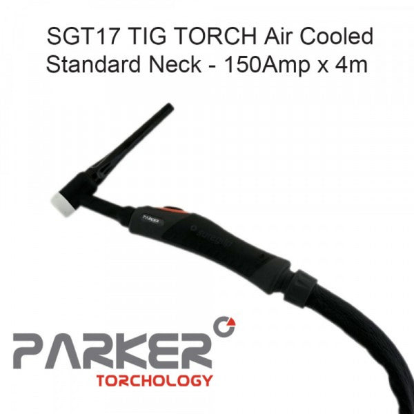 Parker 17 Suregrip Tig Torch x 4m QF Gas Conn