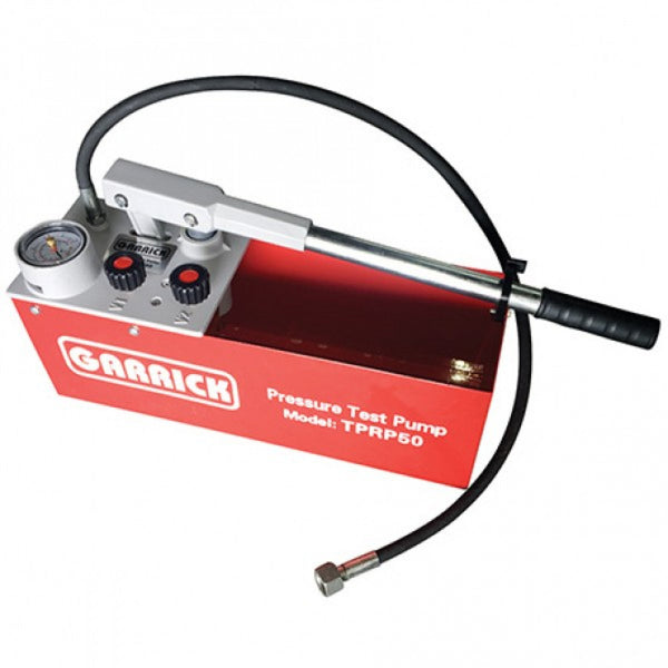 Garrick Manual Pressure Test Pump 0-50 Bar