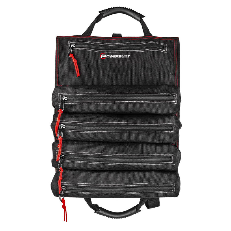 Powerbuilt 5 Pocket Roll Up Tool Bag