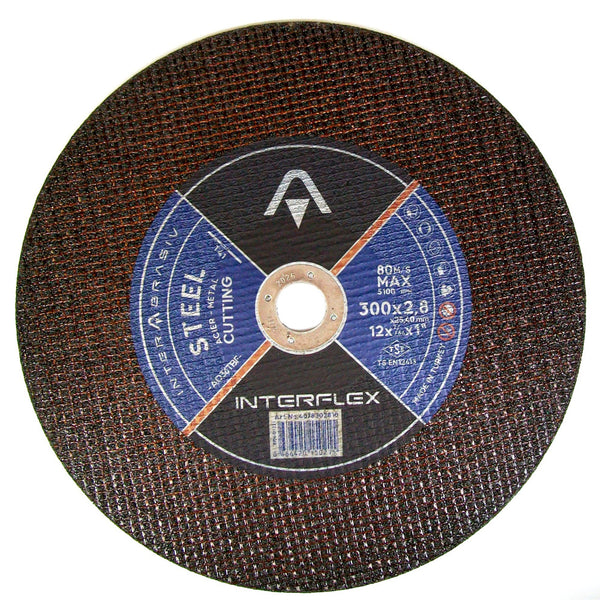 10 Pack Metal Cutting Disc 300mm x 2.8mm x 25.4mm