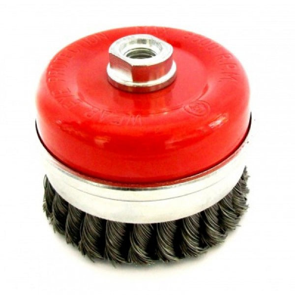 Wire Twist Knot Cup Brush 100mm
