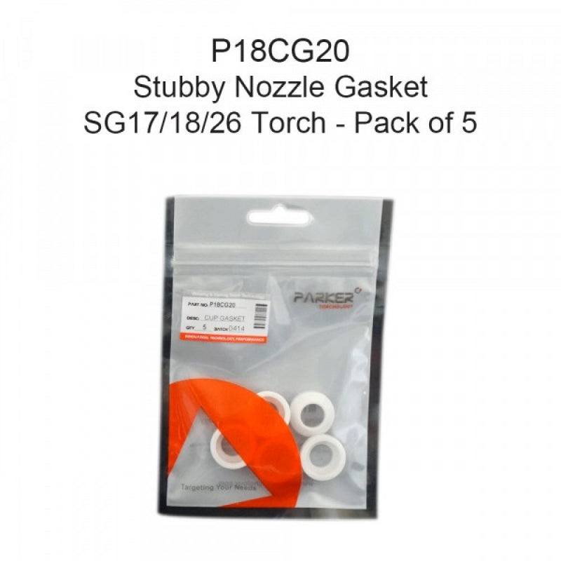 Stubby Nozzle Gasket Pack Of 5