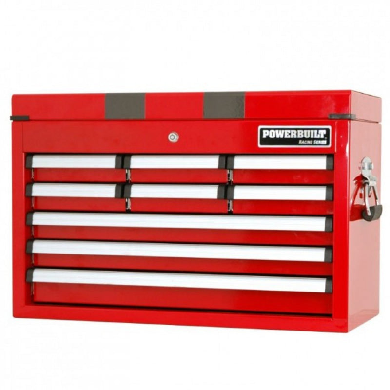 Powerbuilt 9 Drawer Tool Chest - Racing Red