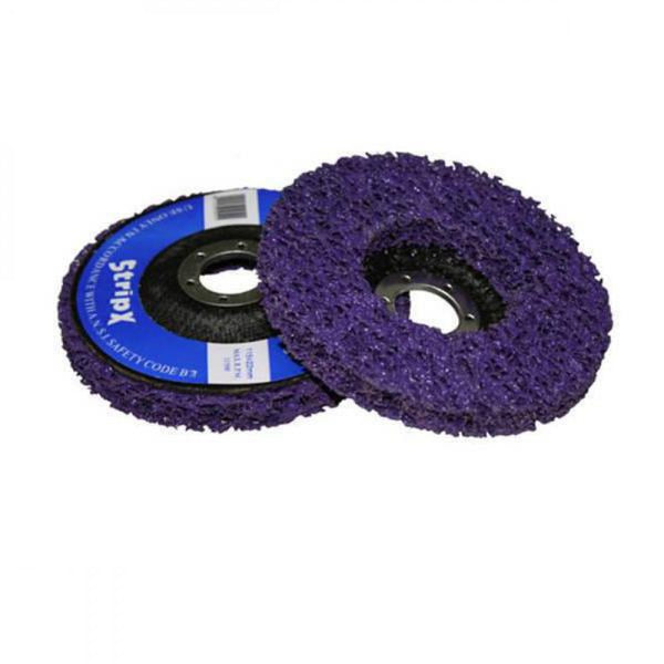 100x13x13mm Stripx Purple Abrasive Wheel Coarse