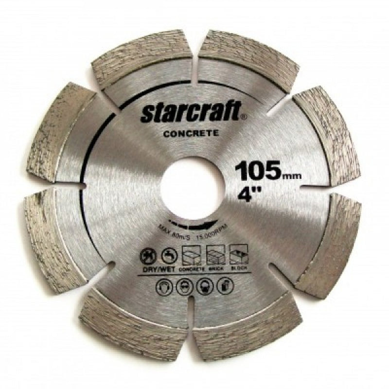 Diamond Cutting Wheel Segmented 105mm