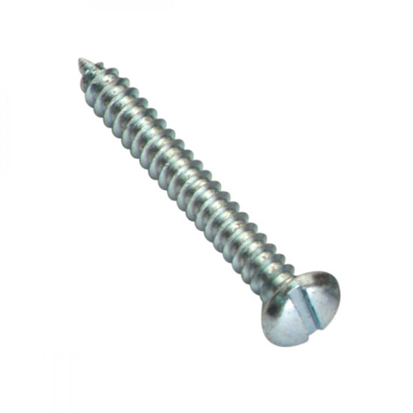 Champion 6G x 1in S/Tapping Screw Raised Head Slot
