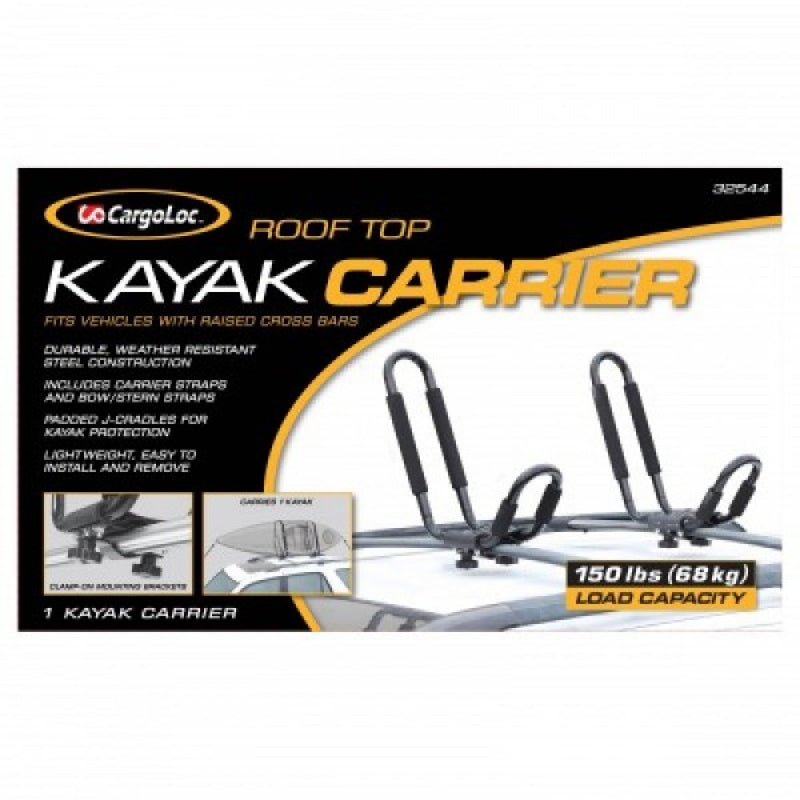 Kayak Carrier For Vehicle Rooftop Cargoloc