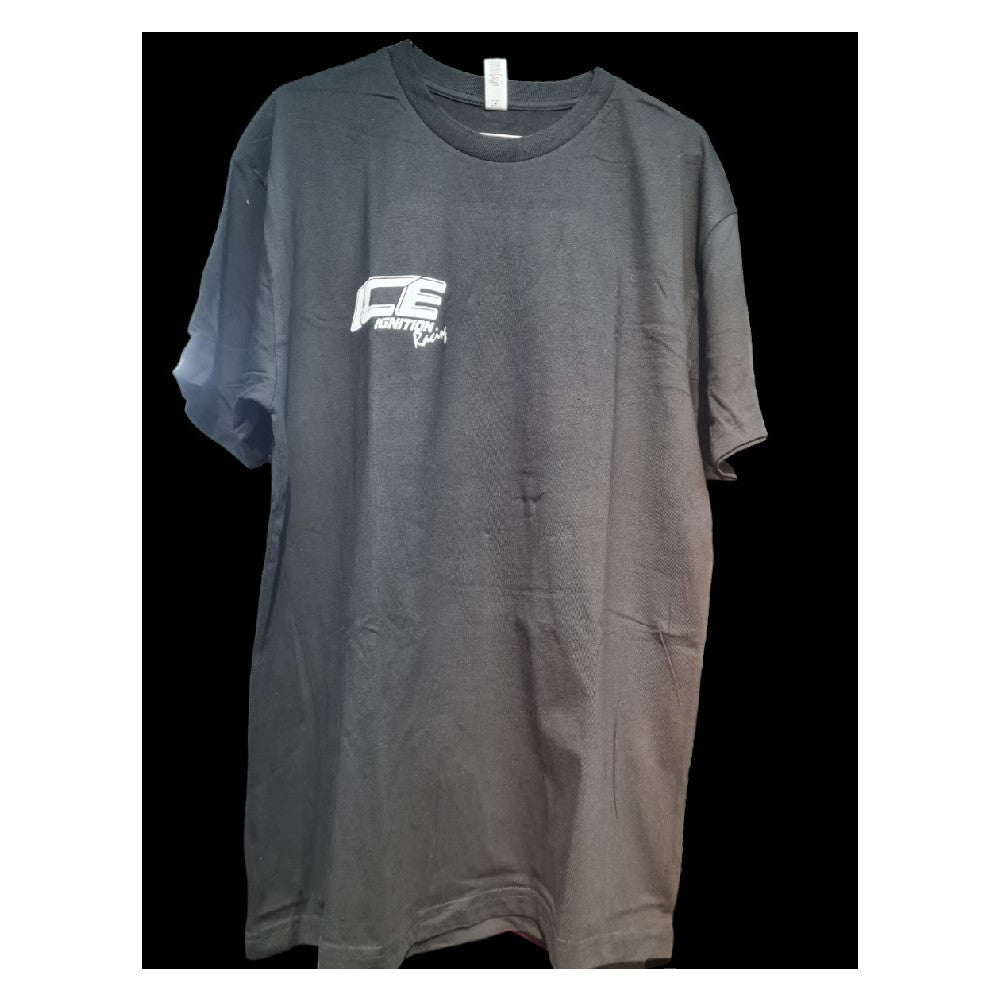 Ice Ignition Racing T-Shirt Adult Large - Black#LTA-VN