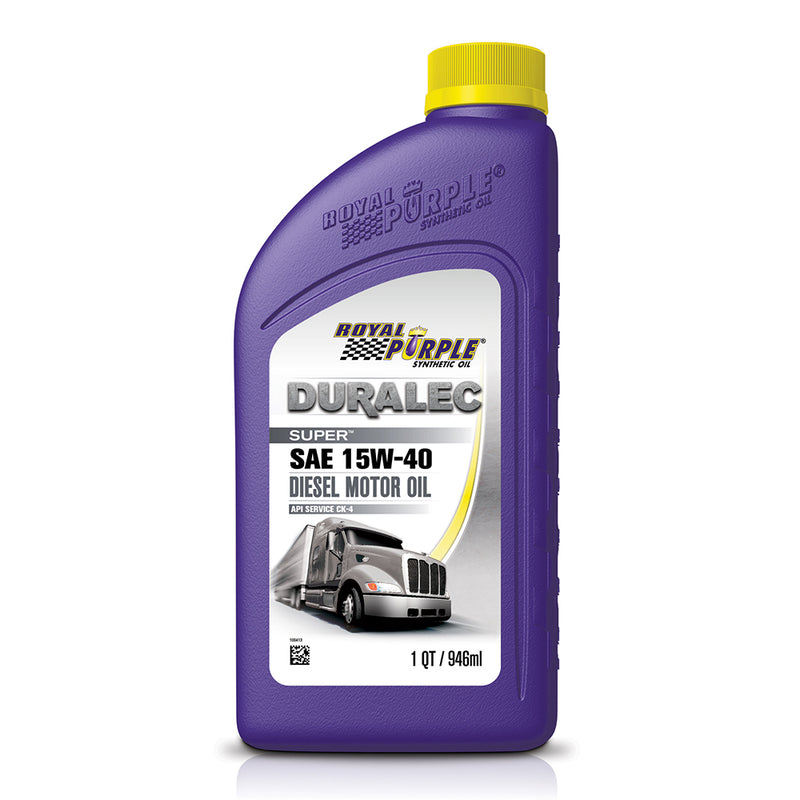 15W40 Diesel Engine Oil Royal Purple Duralec (1Qt/946mls) BOX OF 6